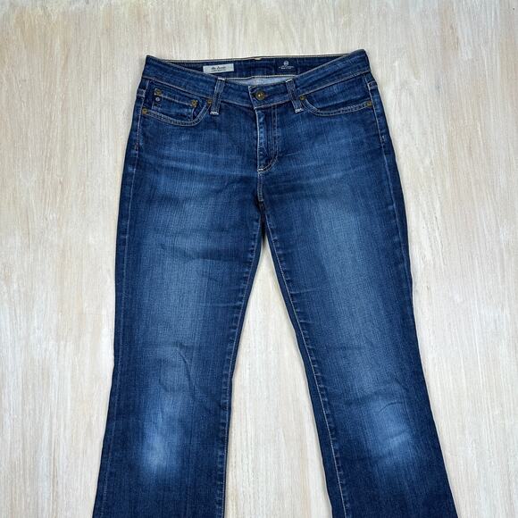 AG Adriano Goldschmied Jessie Curvy Bootcut Blue Dark Wash Casual Denim Jeans 26 - Picture 2 of 16